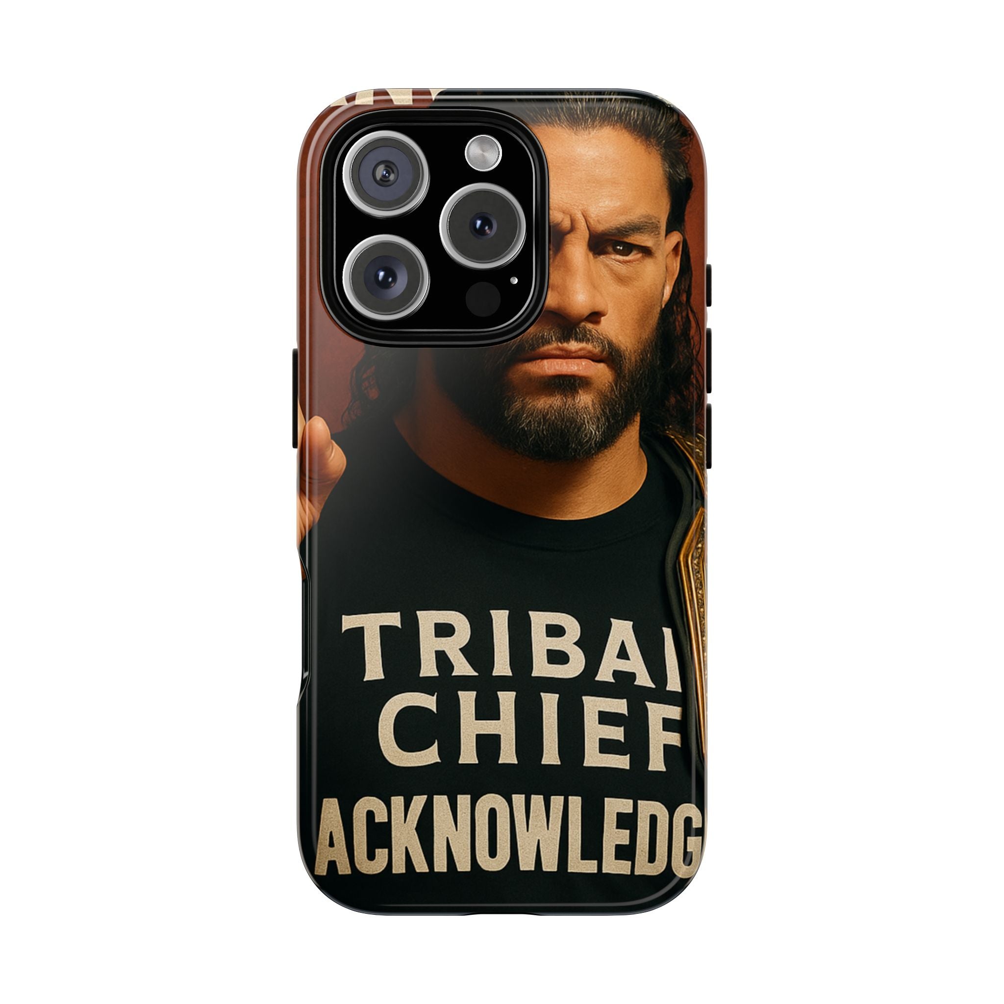 Tribal Chief Phone Case, Tough Cases, Wrestler Fan Gift, Sporty Accessories, WWE Inspired Cover, Unique Mobile Protection