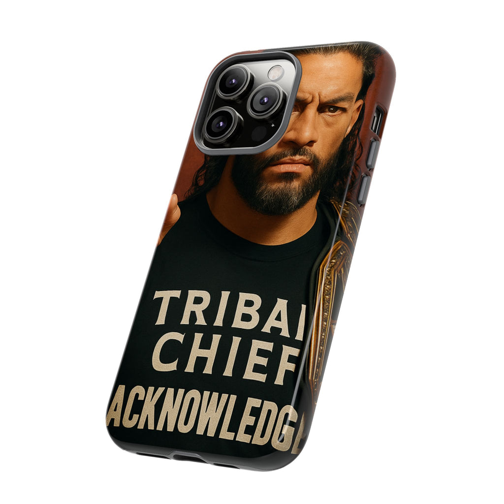 Tribal Chief Phone Case, Tough Cases, Wrestler Fan Gift, Sporty Accessories, WWE Inspired Cover, Unique Mobile Protection