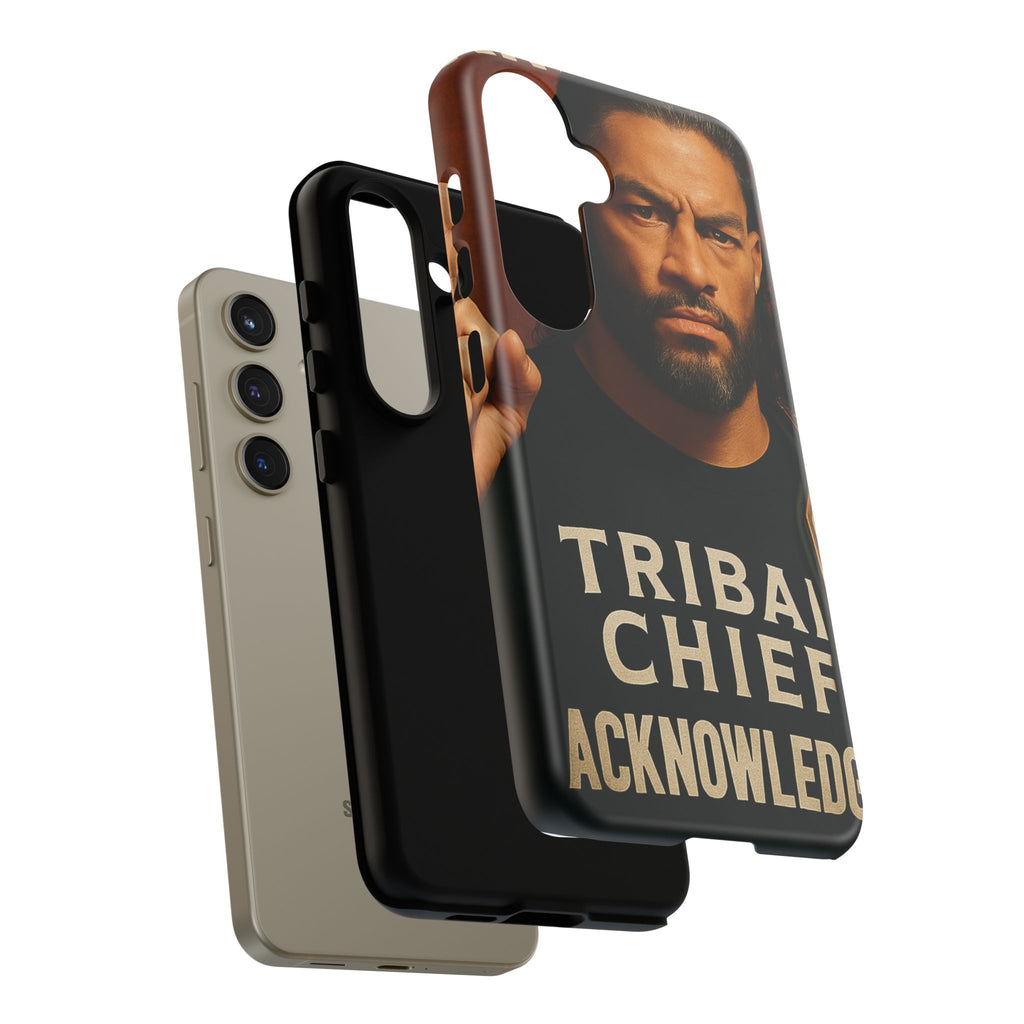 Tribal Chief Phone Case, Tough Cases, Wrestler Fan Gift, Sporty Accessories, WWE Inspired Cover, Unique Mobile Protection