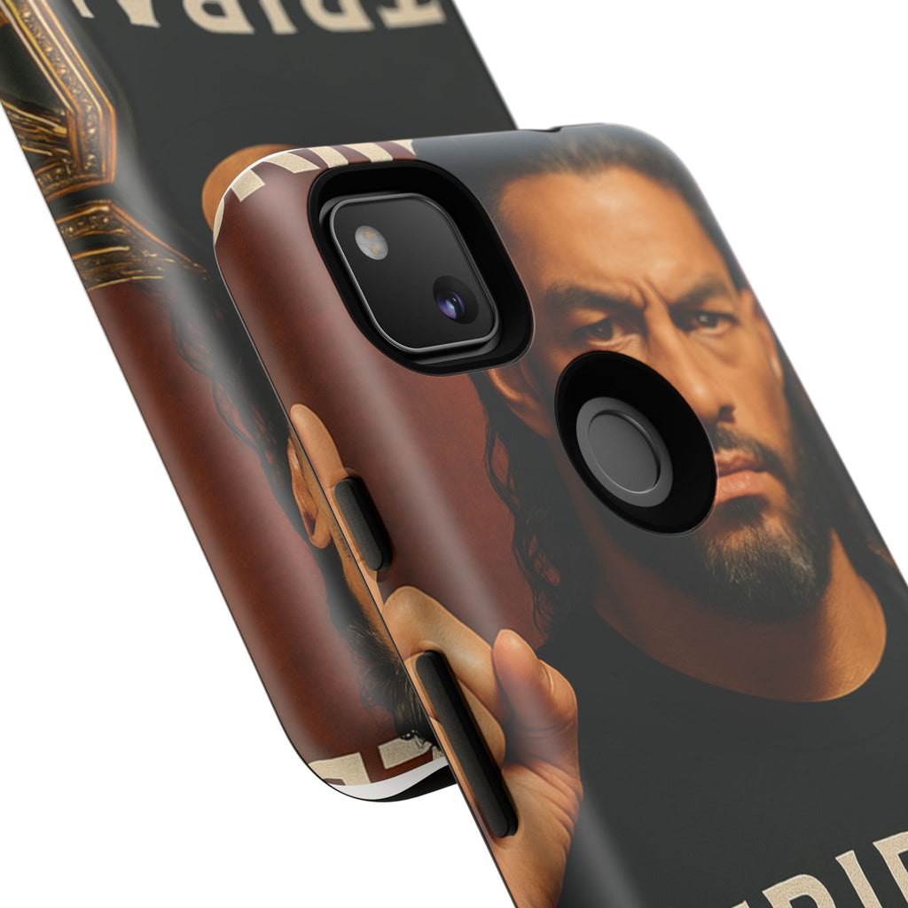 Tribal Chief Phone Case, Tough Cases, Wrestler Fan Gift, Sporty Accessories, WWE Inspired Cover, Unique Mobile Protection