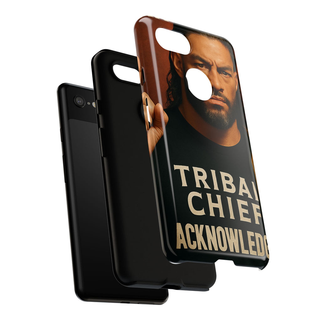 Tribal Chief Phone Case, Tough Cases, Wrestler Fan Gift, Sporty Accessories, WWE Inspired Cover, Unique Mobile Protection