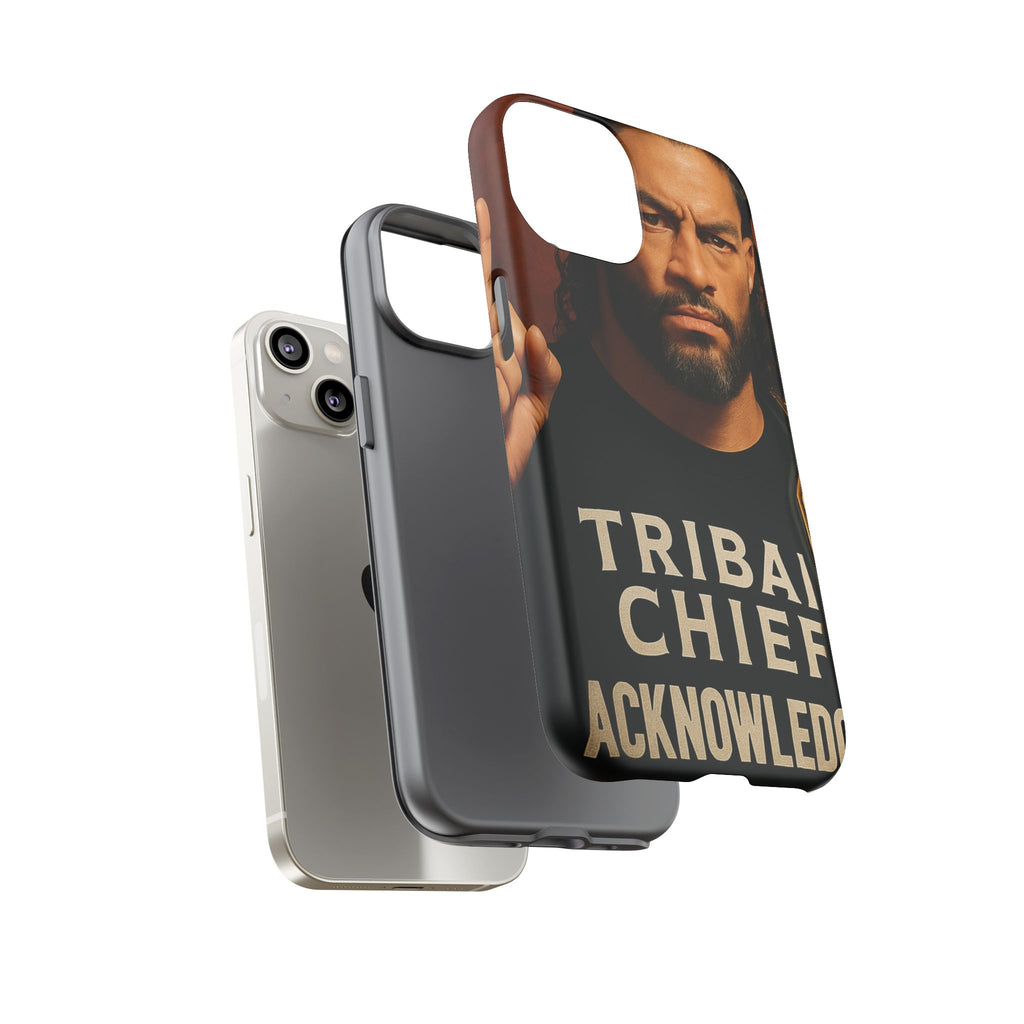 Tribal Chief Phone Case, Tough Cases, Wrestler Fan Gift, Sporty Accessories, WWE Inspired Cover, Unique Mobile Protection