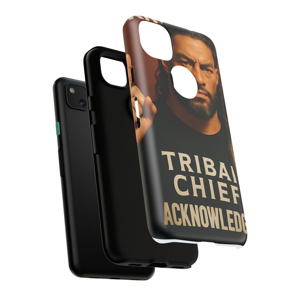 Tribal Chief Phone Case, Tough Cases, Wrestler Fan Gift, Sporty Accessories, WWE Inspired Cover, Unique Mobile Protection