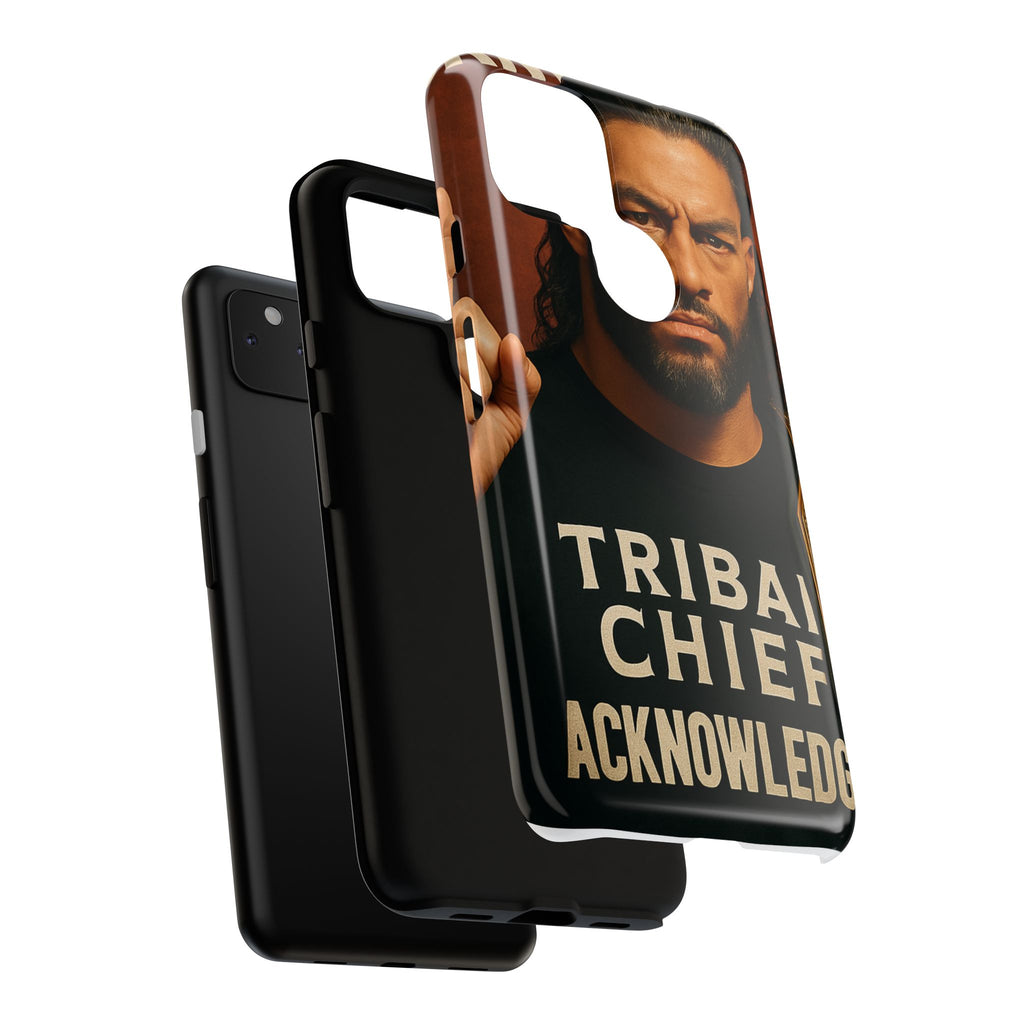 Tribal Chief Phone Case, Tough Cases, Wrestler Fan Gift, Sporty Accessories, WWE Inspired Cover, Unique Mobile Protection