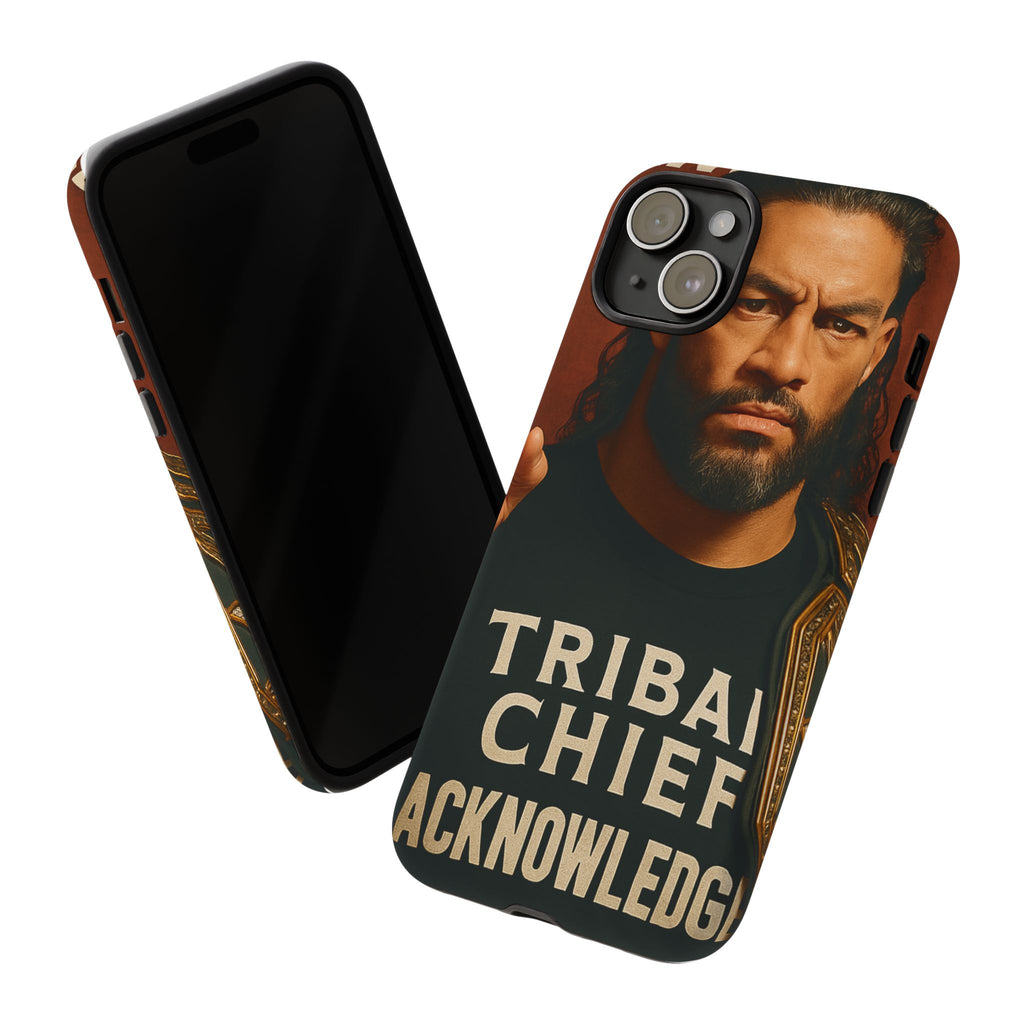 Tribal Chief Phone Case, Tough Cases, Wrestler Fan Gift, Sporty Accessories, WWE Inspired Cover, Unique Mobile Protection