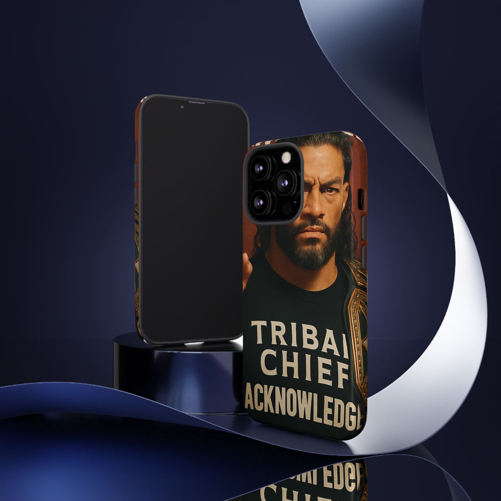 Tribal Chief Phone Case, Tough Cases, Wrestler Fan Gift, Sporty Accessories, WWE Inspired Cover, Unique Mobile Protection