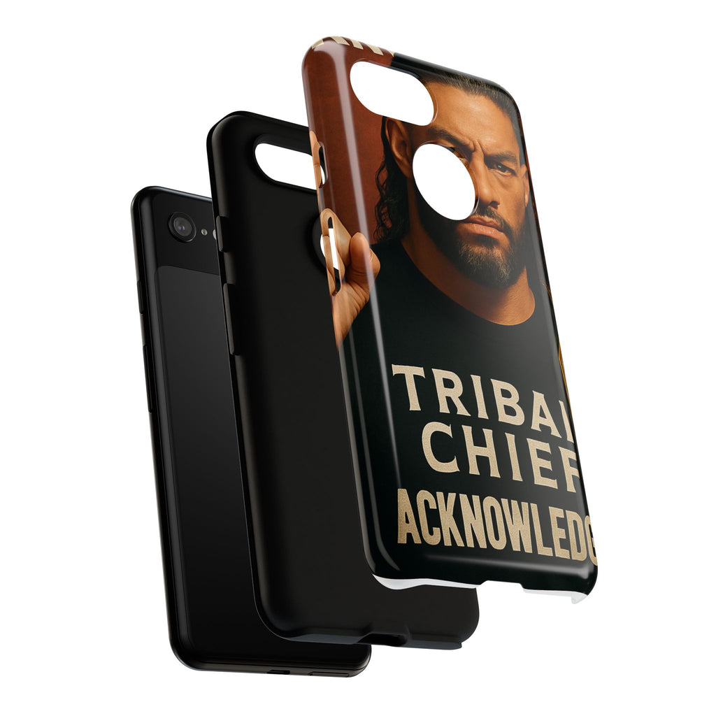 Tribal Chief Phone Case, Tough Cases, Wrestler Fan Gift, Sporty Accessories, WWE Inspired Cover, Unique Mobile Protection