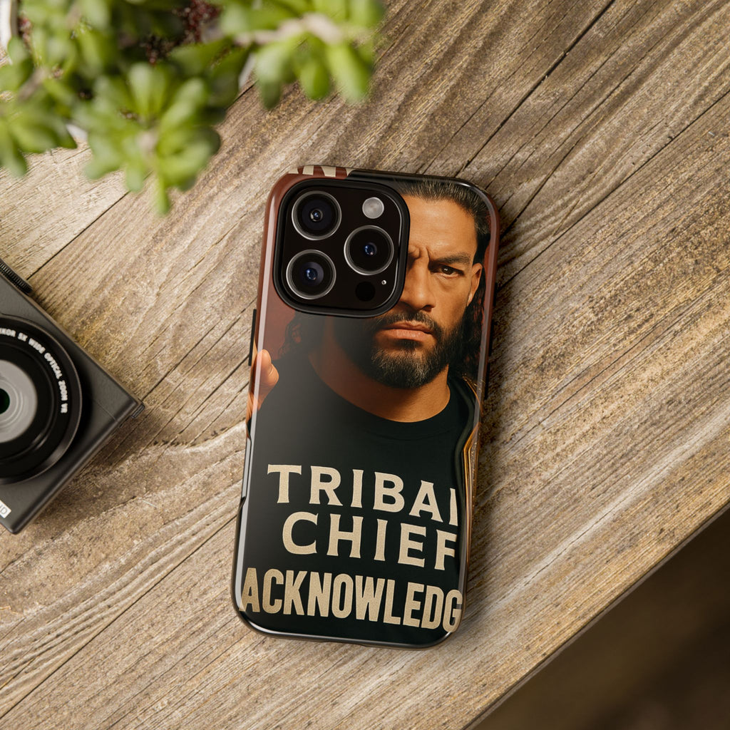 Tribal Chief Phone Case, Tough Cases, Wrestler Fan Gift, Sporty Accessories, WWE Inspired Cover, Unique Mobile Protection