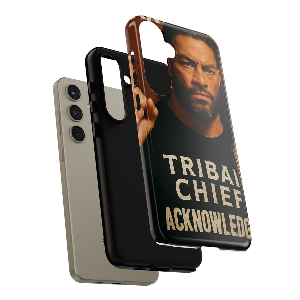 Tribal Chief Phone Case, Tough Cases, Wrestler Fan Gift, Sporty Accessories, WWE Inspired Cover, Unique Mobile Protection