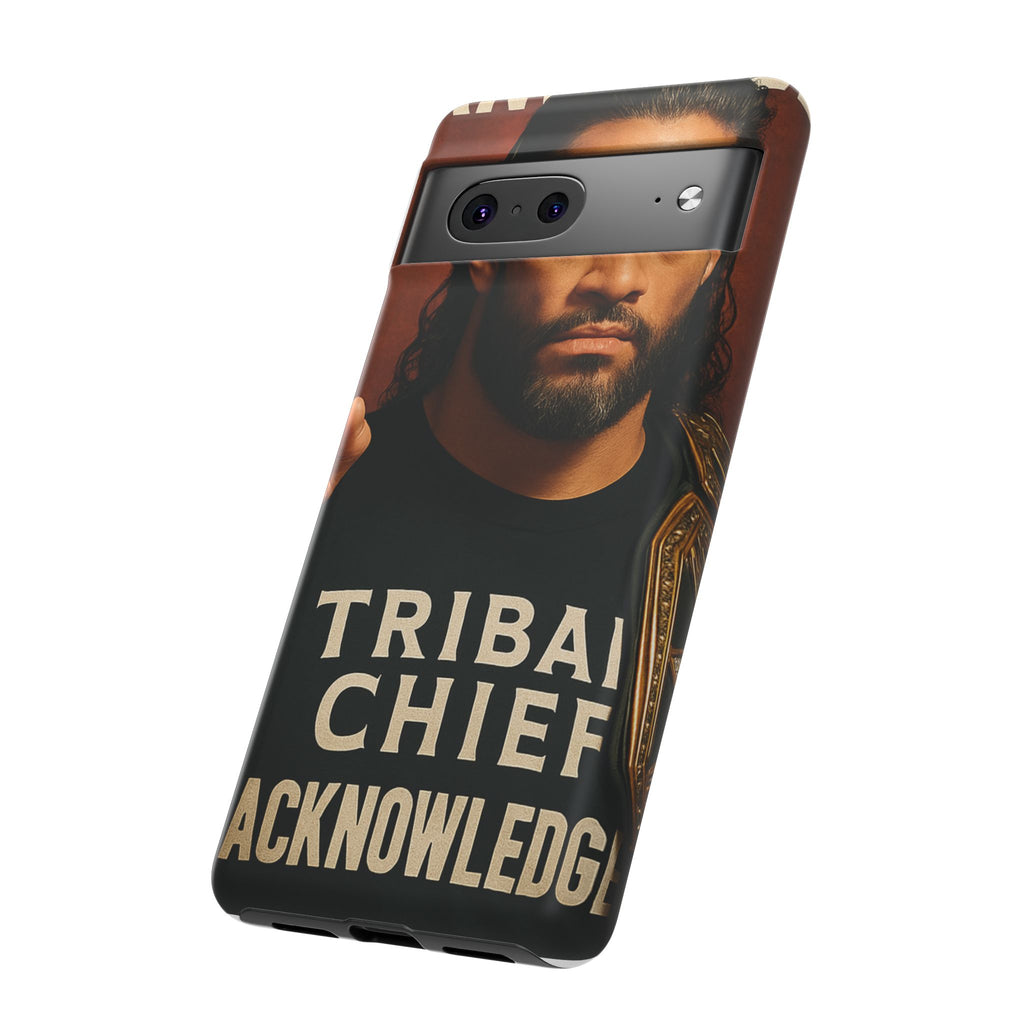 Tribal Chief Phone Case, Tough Cases, Wrestler Fan Gift, Sporty Accessories, WWE Inspired Cover, Unique Mobile Protection