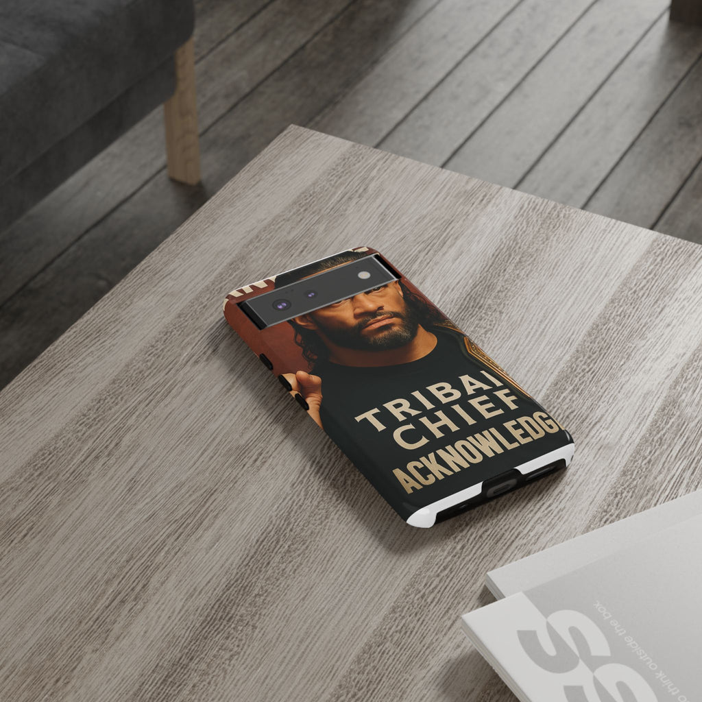 Tribal Chief Phone Case, Tough Cases, Wrestler Fan Gift, Sporty Accessories, WWE Inspired Cover, Unique Mobile Protection
