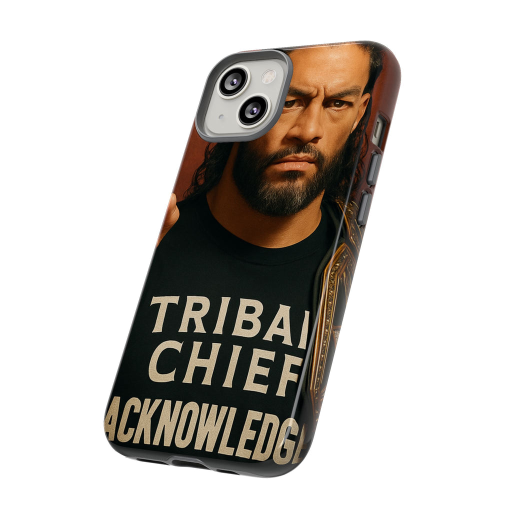 Tribal Chief Phone Case, Tough Cases, Wrestler Fan Gift, Sporty Accessories, WWE Inspired Cover, Unique Mobile Protection