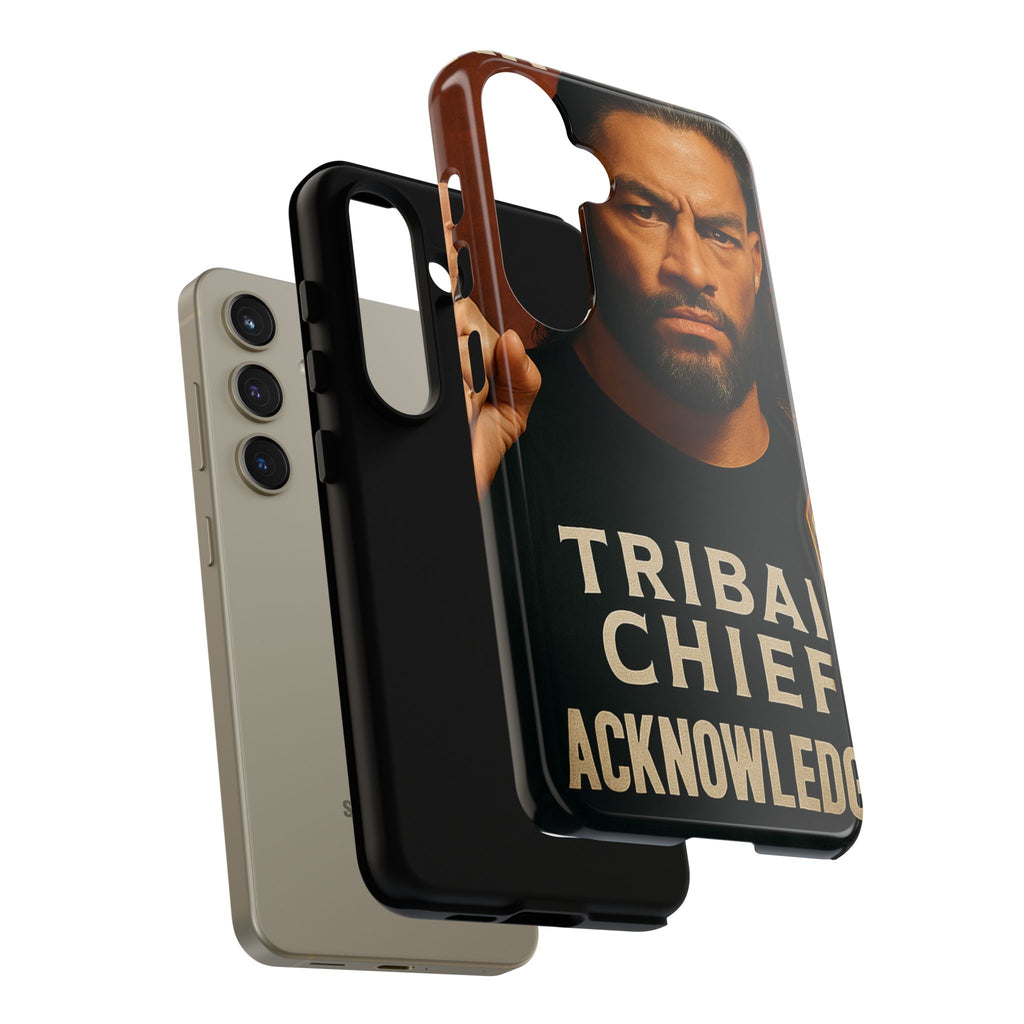 Tribal Chief Phone Case, Tough Cases, Wrestler Fan Gift, Sporty Accessories, WWE Inspired Cover, Unique Mobile Protection