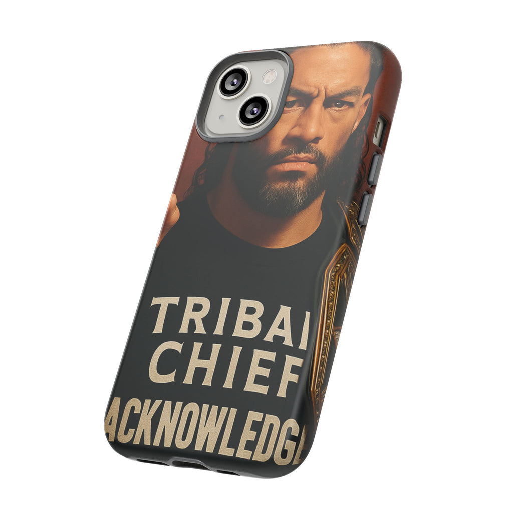 Tribal Chief Phone Case, Tough Cases, Wrestler Fan Gift, Sporty Accessories, WWE Inspired Cover, Unique Mobile Protection
