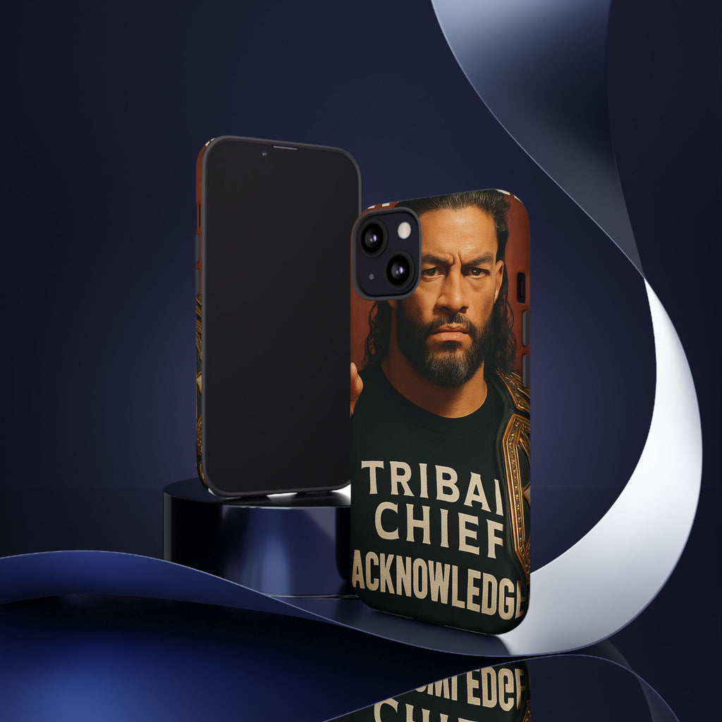 Tribal Chief Phone Case, Tough Cases, Wrestler Fan Gift, Sporty Accessories, WWE Inspired Cover, Unique Mobile Protection