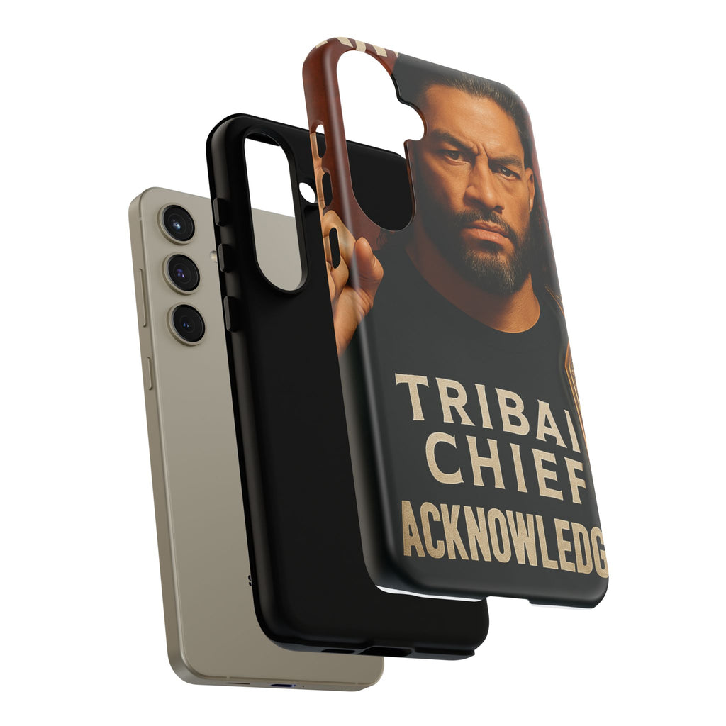 Tribal Chief Phone Case, Tough Cases, Wrestler Fan Gift, Sporty Accessories, WWE Inspired Cover, Unique Mobile Protection