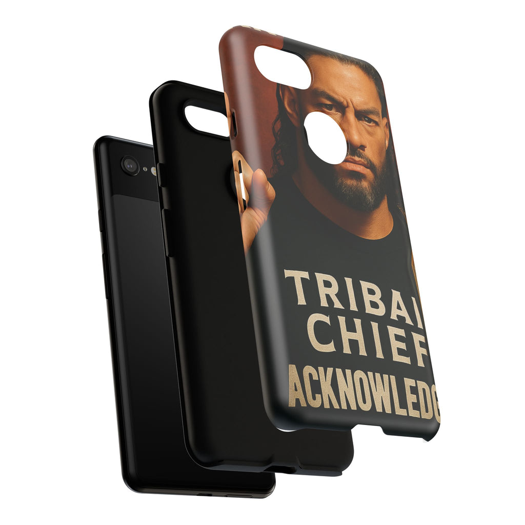 Tribal Chief Phone Case, Tough Cases, Wrestler Fan Gift, Sporty Accessories, WWE Inspired Cover, Unique Mobile Protection