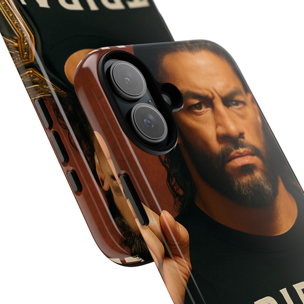 Tribal Chief Phone Case, Tough Cases, Wrestler Fan Gift, Sporty Accessories, WWE Inspired Cover, Unique Mobile Protection