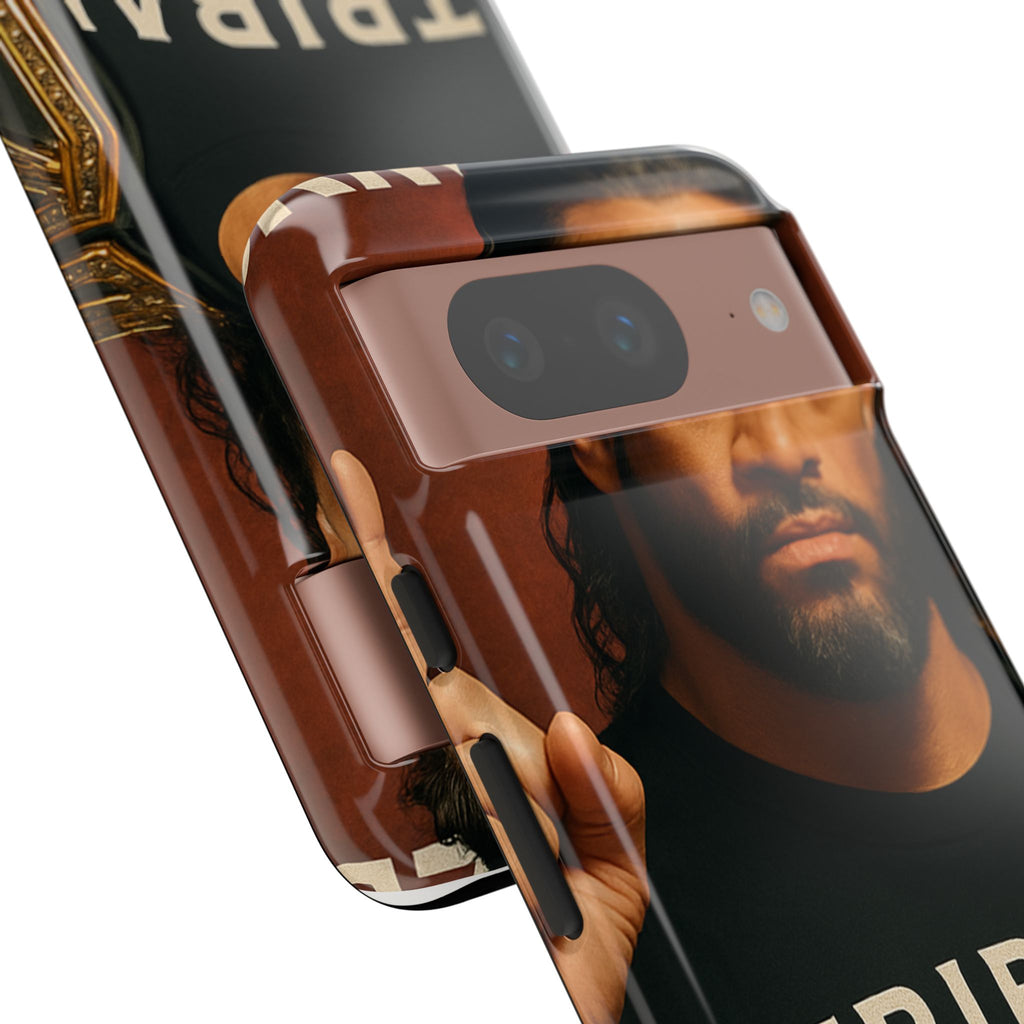 Tribal Chief Phone Case, Tough Cases, Wrestler Fan Gift, Sporty Accessories, WWE Inspired Cover, Unique Mobile Protection