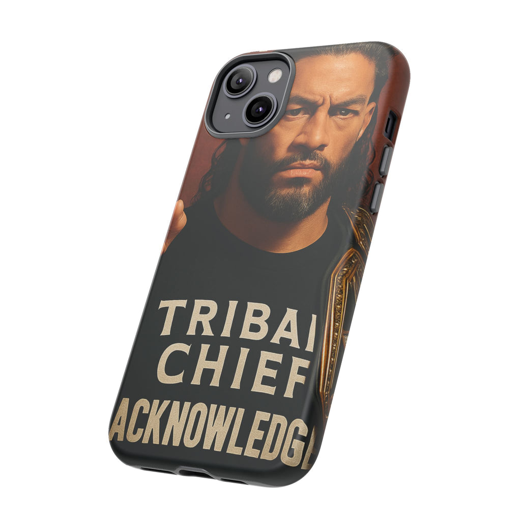 Tribal Chief Phone Case, Tough Cases, Wrestler Fan Gift, Sporty Accessories, WWE Inspired Cover, Unique Mobile Protection