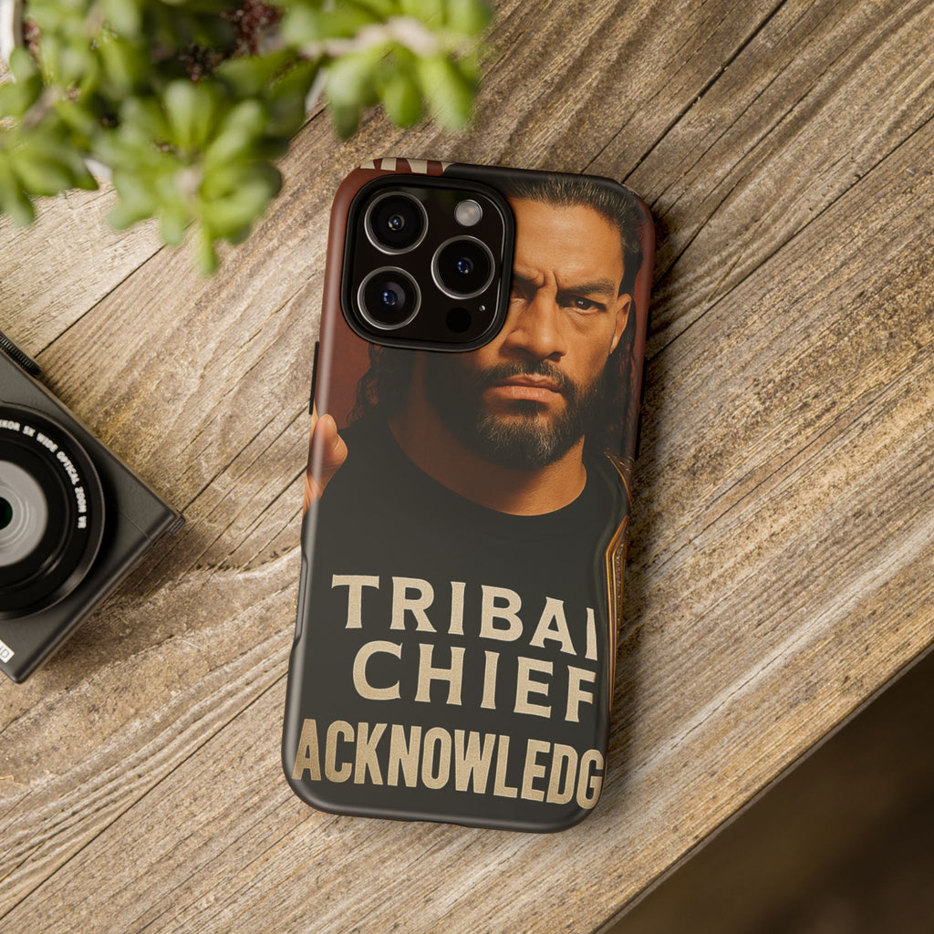 Tribal Chief Phone Case, Tough Cases, Wrestler Fan Gift, Sporty Accessories, WWE Inspired Cover, Unique Mobile Protection