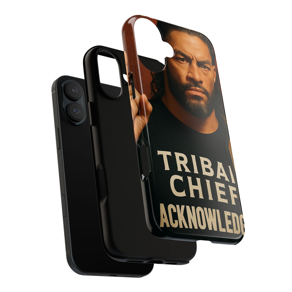 Tribal Chief Phone Case, Tough Cases, Wrestler Fan Gift, Sporty Accessories, WWE Inspired Cover, Unique Mobile Protection