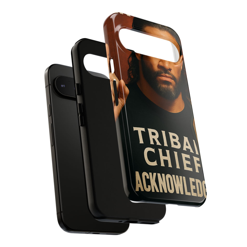 Tribal Chief Phone Case, Tough Cases, Wrestler Fan Gift, Sporty Accessories, WWE Inspired Cover, Unique Mobile Protection