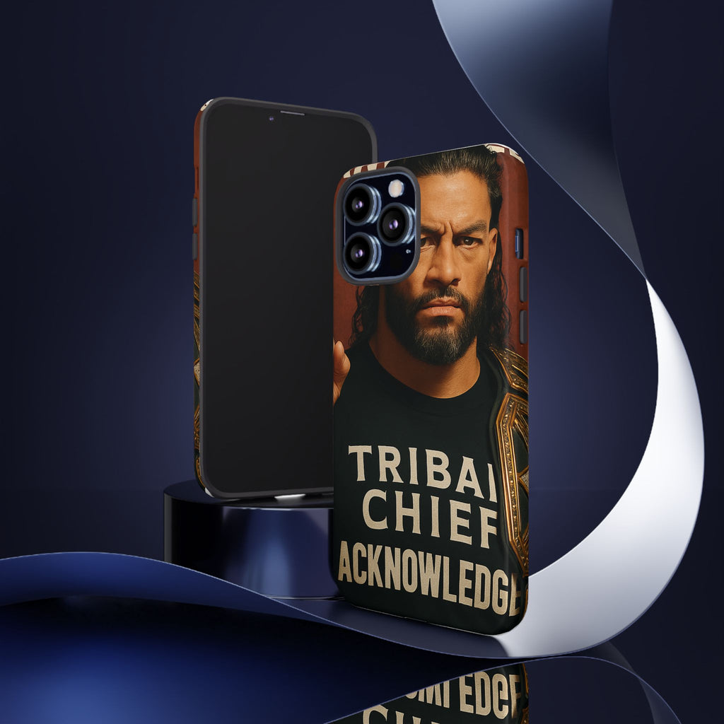 Tribal Chief Phone Case, Tough Cases, Wrestler Fan Gift, Sporty Accessories, WWE Inspired Cover, Unique Mobile Protection