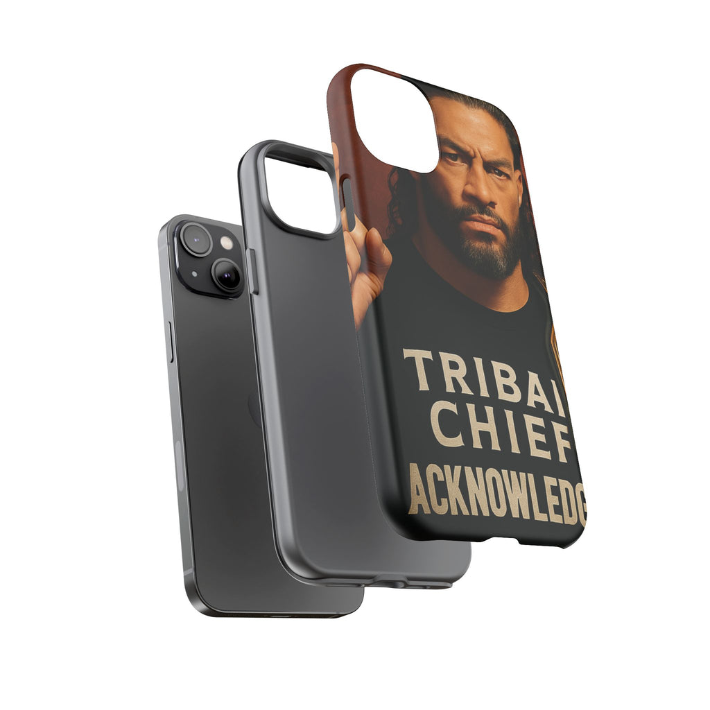 Tribal Chief Phone Case, Tough Cases, Wrestler Fan Gift, Sporty Accessories, WWE Inspired Cover, Unique Mobile Protection