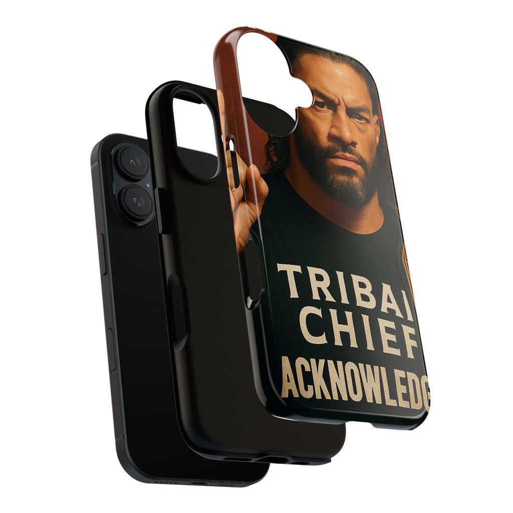 Tribal Chief Phone Case, Tough Cases, Wrestler Fan Gift, Sporty Accessories, WWE Inspired Cover, Unique Mobile Protection