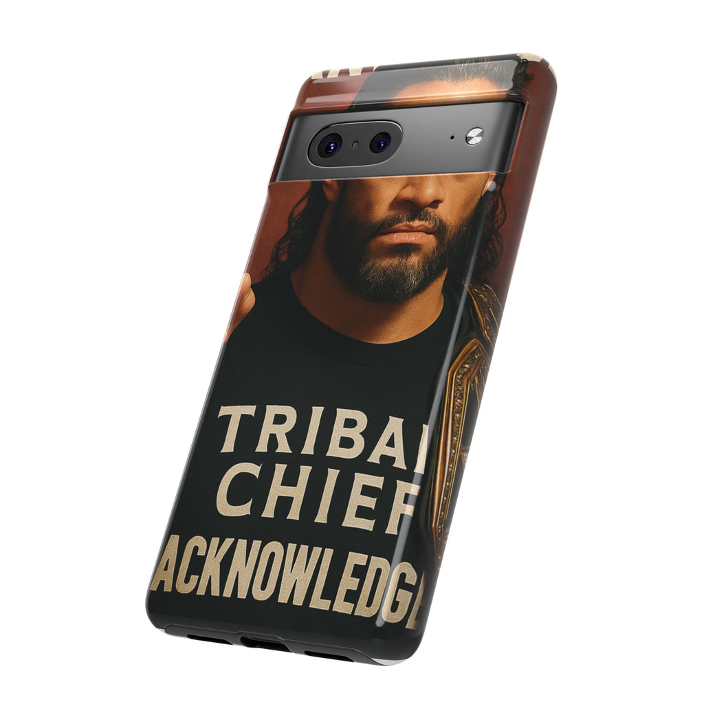 Tribal Chief Phone Case, Tough Cases, Wrestler Fan Gift, Sporty Accessories, WWE Inspired Cover, Unique Mobile Protection