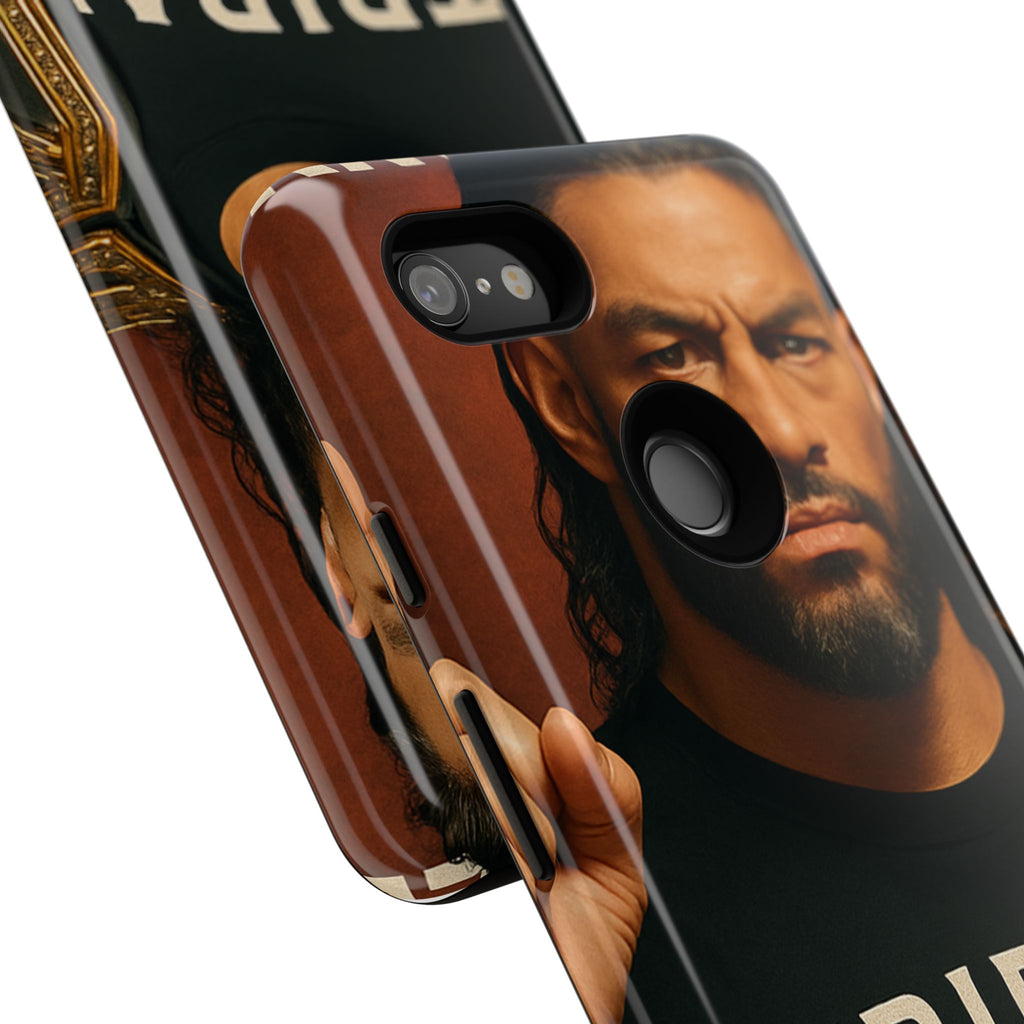 Tribal Chief Phone Case, Tough Cases, Wrestler Fan Gift, Sporty Accessories, WWE Inspired Cover, Unique Mobile Protection