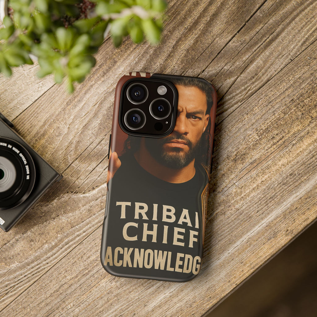Tribal Chief Phone Case, Tough Cases, Wrestler Fan Gift, Sporty Accessories, WWE Inspired Cover, Unique Mobile Protection