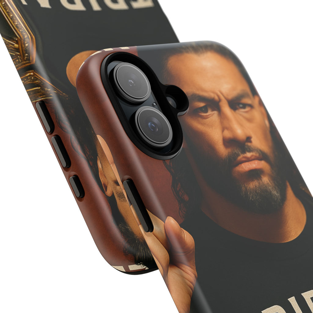 Tribal Chief Phone Case, Tough Cases, Wrestler Fan Gift, Sporty Accessories, WWE Inspired Cover, Unique Mobile Protection