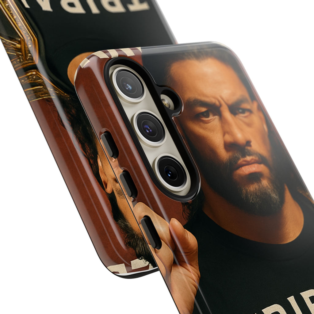 Tribal Chief Phone Case, Tough Cases, Wrestler Fan Gift, Sporty Accessories, WWE Inspired Cover, Unique Mobile Protection