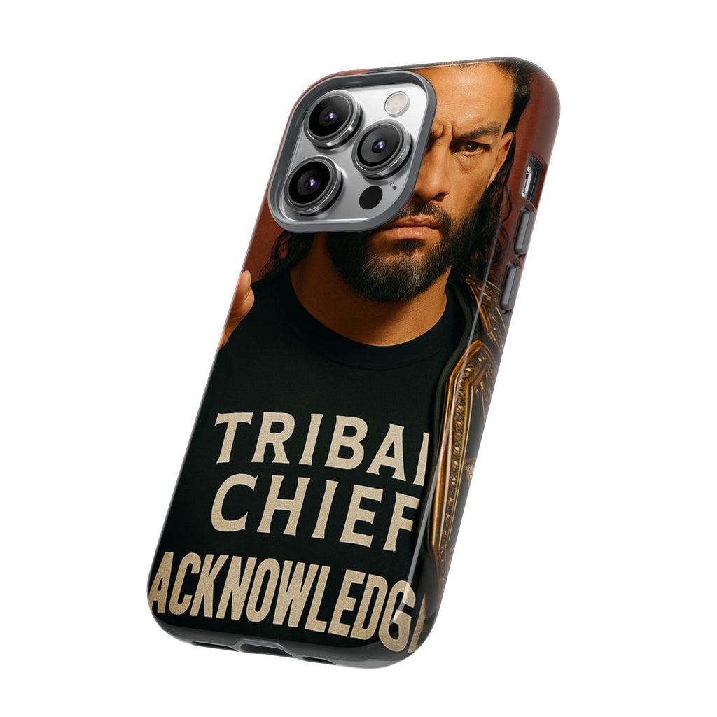 Tribal Chief Phone Case, Tough Cases, Wrestler Fan Gift, Sporty Accessories, WWE Inspired Cover, Unique Mobile Protection