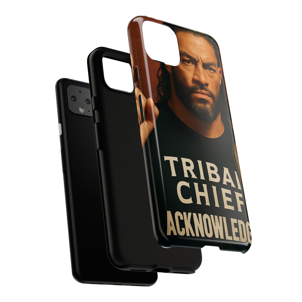 Tribal Chief Phone Case, Tough Cases, Wrestler Fan Gift, Sporty Accessories, WWE Inspired Cover, Unique Mobile Protection