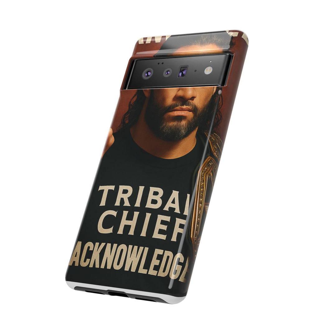 Tribal Chief Phone Case, Tough Cases, Wrestler Fan Gift, Sporty Accessories, WWE Inspired Cover, Unique Mobile Protection