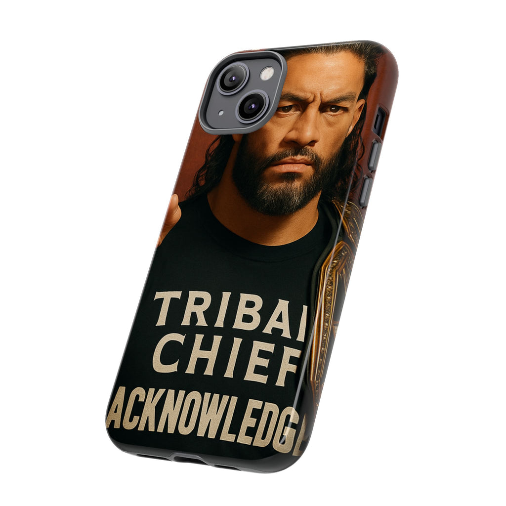 Tribal Chief Phone Case, Tough Cases, Wrestler Fan Gift, Sporty Accessories, WWE Inspired Cover, Unique Mobile Protection