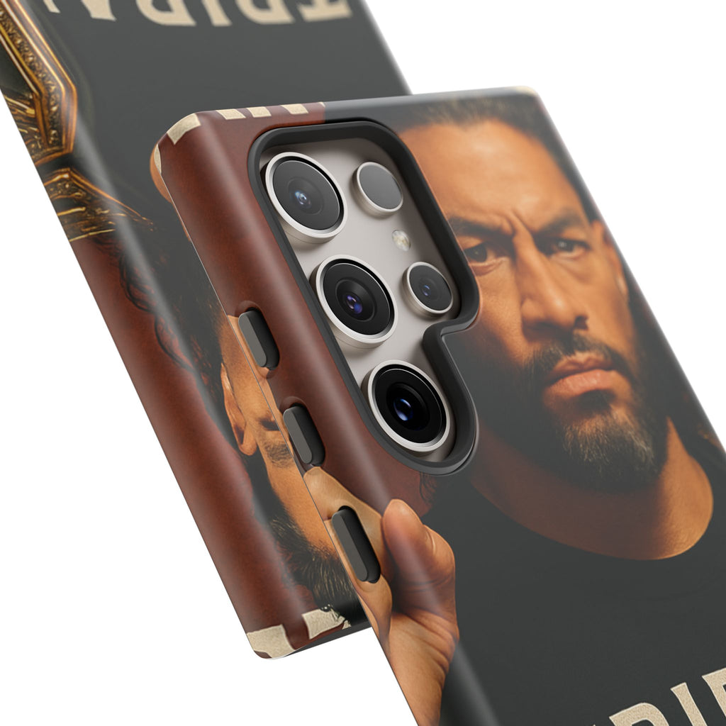 Tribal Chief Phone Case, Tough Cases, Wrestler Fan Gift, Sporty Accessories, WWE Inspired Cover, Unique Mobile Protection