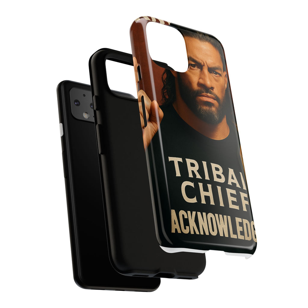 Tribal Chief Phone Case, Tough Cases, Wrestler Fan Gift, Sporty Accessories, WWE Inspired Cover, Unique Mobile Protection