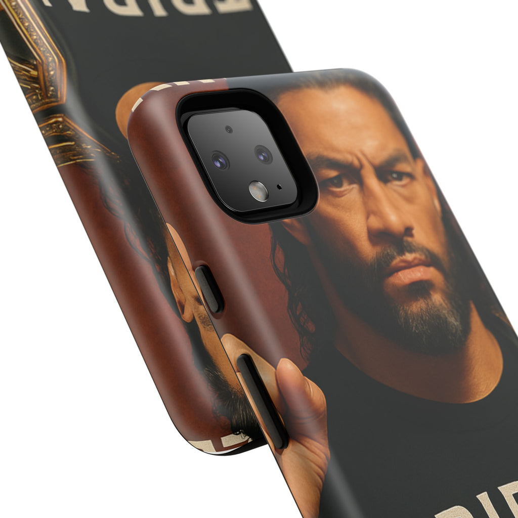 Tribal Chief Phone Case, Tough Cases, Wrestler Fan Gift, Sporty Accessories, WWE Inspired Cover, Unique Mobile Protection