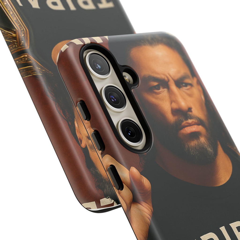 Tribal Chief Phone Case, Tough Cases, Wrestler Fan Gift, Sporty Accessories, WWE Inspired Cover, Unique Mobile Protection