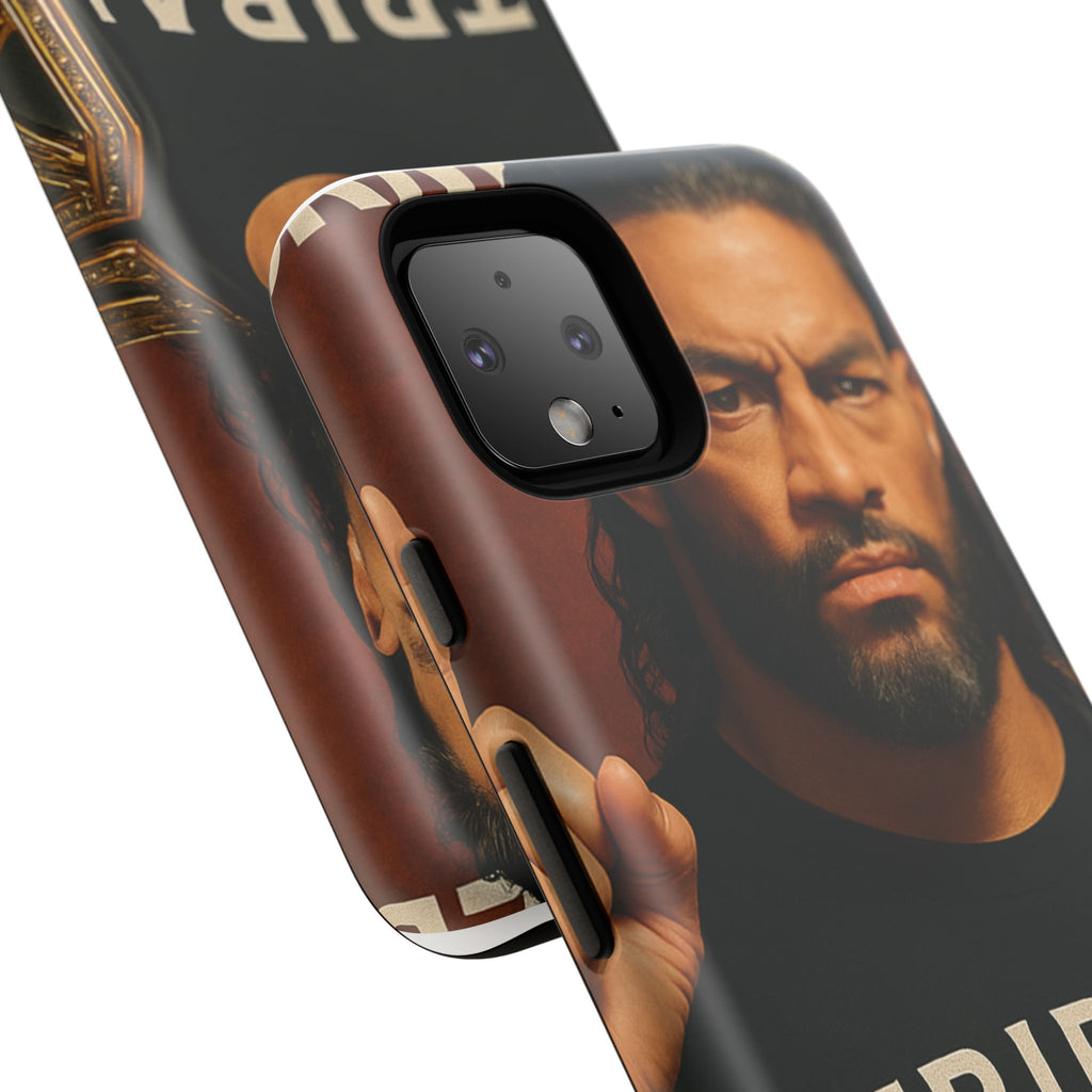 Tribal Chief Phone Case, Tough Cases, Wrestler Fan Gift, Sporty Accessories, WWE Inspired Cover, Unique Mobile Protection