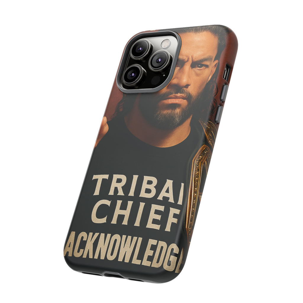 Tribal Chief Phone Case, Tough Cases, Wrestler Fan Gift, Sporty Accessories, WWE Inspired Cover, Unique Mobile Protection