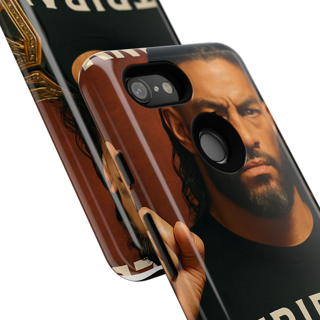 Tribal Chief Phone Case, Tough Cases, Wrestler Fan Gift, Sporty Accessories, WWE Inspired Cover, Unique Mobile Protection