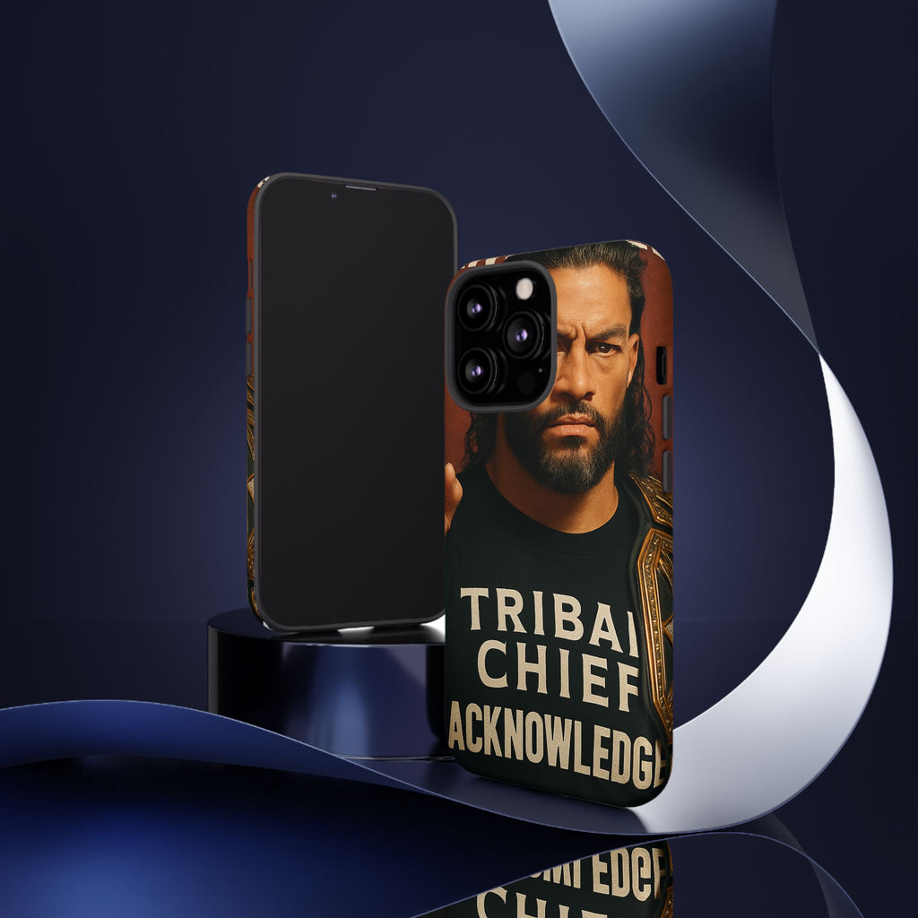 Tribal Chief Phone Case, Tough Cases, Wrestler Fan Gift, Sporty Accessories, WWE Inspired Cover, Unique Mobile Protection
