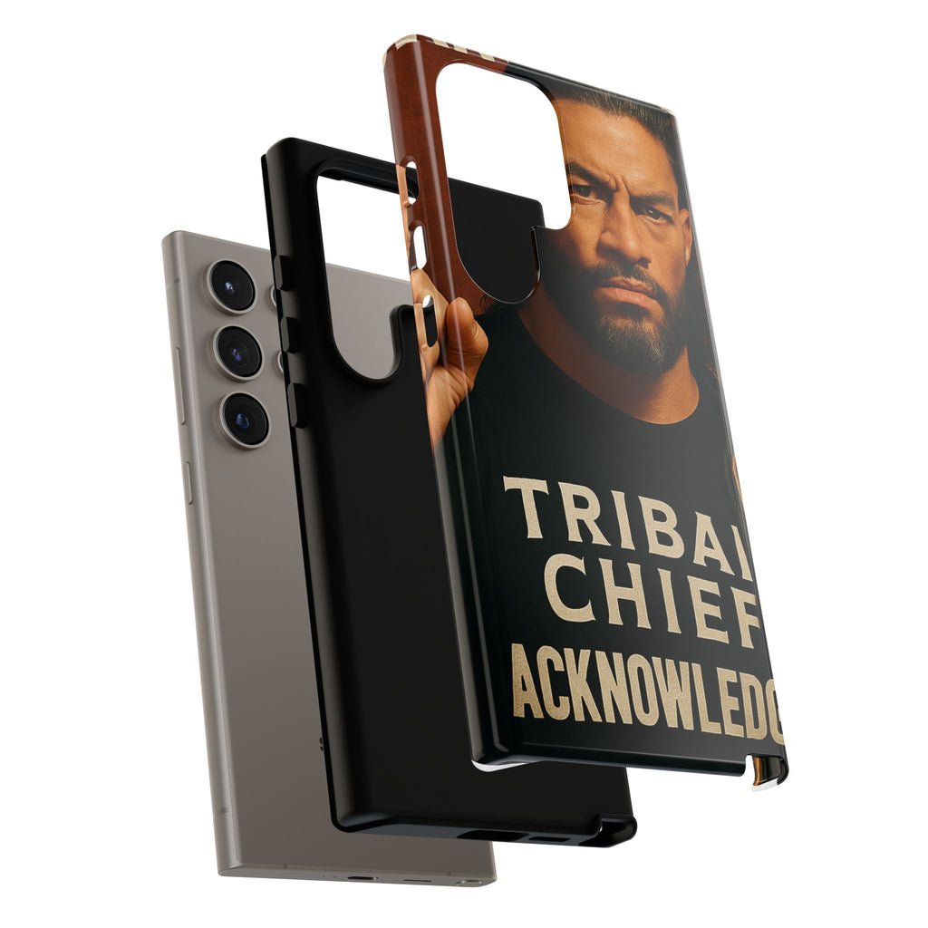 Tribal Chief Phone Case, Tough Cases, Wrestler Fan Gift, Sporty Accessories, WWE Inspired Cover, Unique Mobile Protection