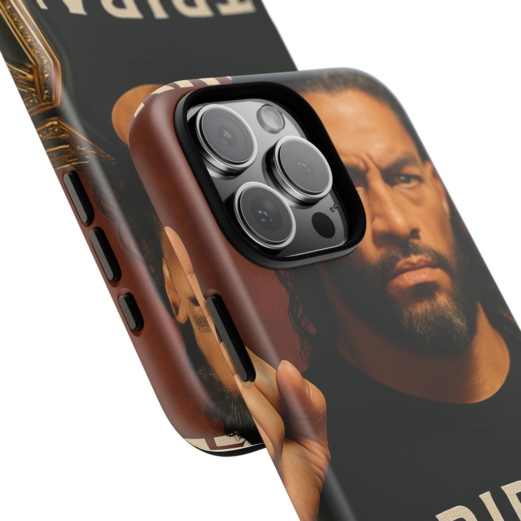 Tribal Chief Phone Case, Tough Cases, Wrestler Fan Gift, Sporty Accessories, WWE Inspired Cover, Unique Mobile Protection