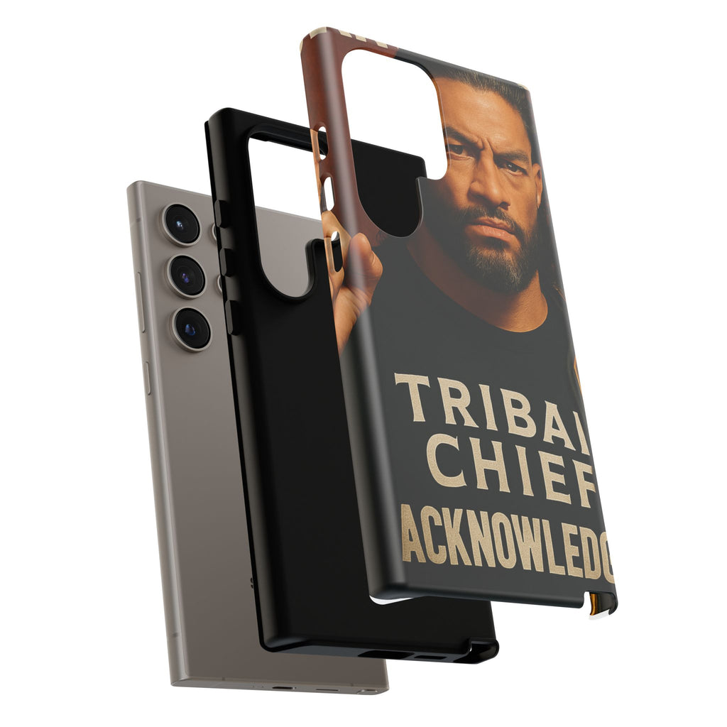 Tribal Chief Phone Case, Tough Cases, Wrestler Fan Gift, Sporty Accessories, WWE Inspired Cover, Unique Mobile Protection